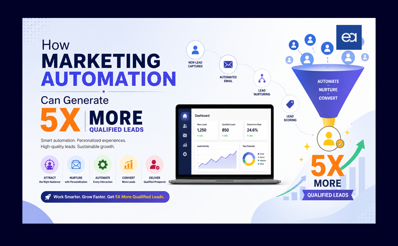 How Marketing Automation Can Generate 5X More Qualified Leads